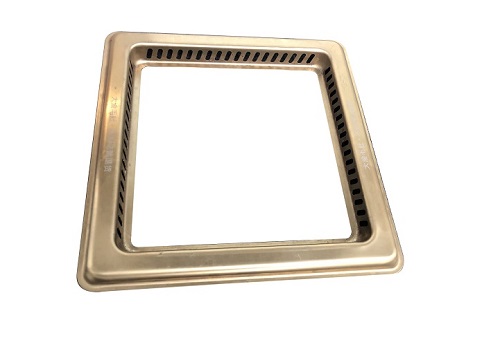 方形不銹鋼金色吸風(fēng)罩