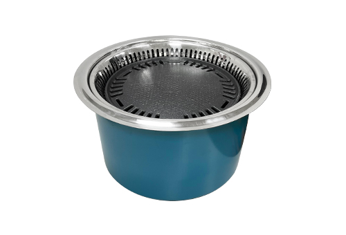 圓形下排煙烤爐YS（斜面排風(fēng)孔）