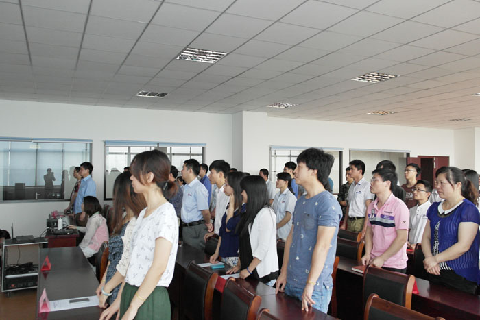 熱烈祝賀七月份韓博科技員工大會(huì)勝利召開(kāi)