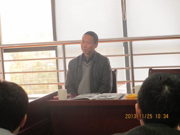 熱烈歡迎區(qū)領(lǐng)導(dǎo)蒞臨我司調(diào)研指導(dǎo)(圖2)