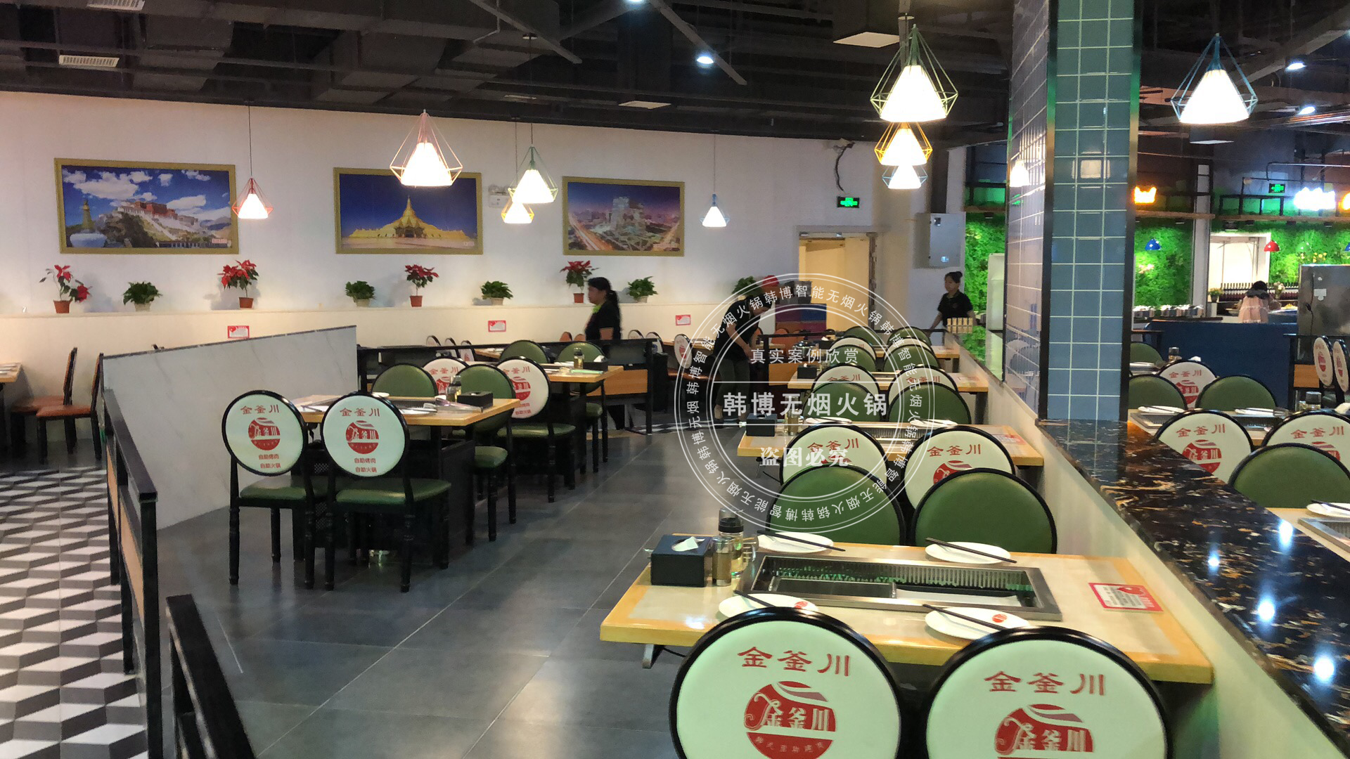 定制涮烤一體桌有啥優(yōu)點？